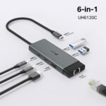 Docking USB C a HDMI RJ45 USB 3.0 - Imagen 3