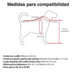Silla Ruedas perro grande ajustable 25 a 35 KG - Imagen 2