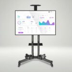 soporte tv con ruedas