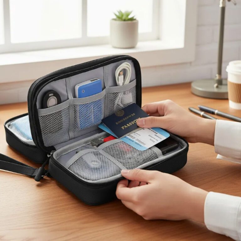 bolso organizador cables