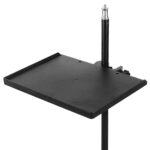 Bandeja para tripode atril pedestal multiuso con prensa - Imagen 3