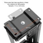 Soporte CPU bajo escritorio o muro XTA600 - Imagen 4