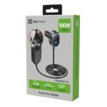 Cargador de auto con extensión USB C 6 puertos 100W - Imagen 10