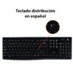 Teclado inalámbrico Logitech K270 Español - Imagen 2