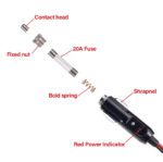 Adaptador encendedor Enchufe auto 12v 24v con Fusible - Imagen 6