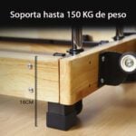 Máquina Reformer Pilates Plegable Madera - Imagen 4