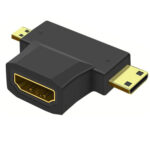 Adaptador Micro / Mini HDMI macho a HDMI hembra - Imagen 2