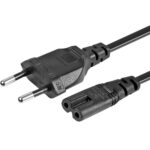 Cable tipo 8 poder corriente 1.8 metros