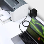 Cable USB C a impresora 3.0 Plug-B - Imagen 3