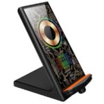 Cargador inalámbrico celular con soporte Qi 15W