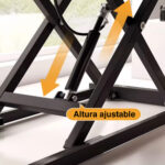 Convertidor escritorio de pie elevador altura ajustable - Imagen 6