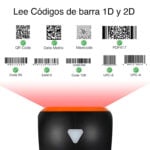 Lector código barras omnidireccional de mesa 1D 2D - Imagen 2