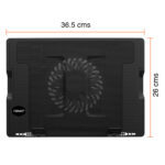 Ventilador base notebook pasacables Newo NW-638B - Imagen 7