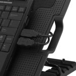 Ventilador base notebook pasacables Newo NW-638B - Imagen 4