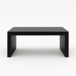 Alzador de Monitor Melamina Negra 30x20x10cm - Imagen 2
