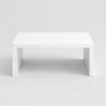 Alzador de Monitor Melamina Blanca 30x20x10cm - Imagen 2