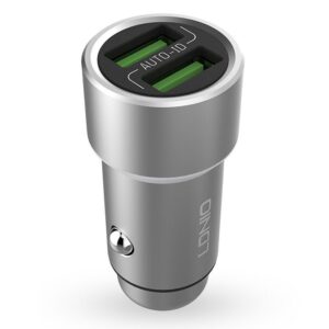 Cargador celular auto 2 USB 3.6A C302