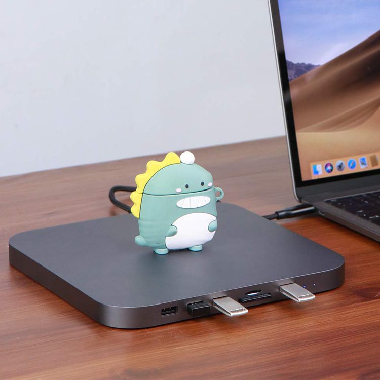 Docking Station USB C Mac Mini cofre SSD Sata - Imagen 6