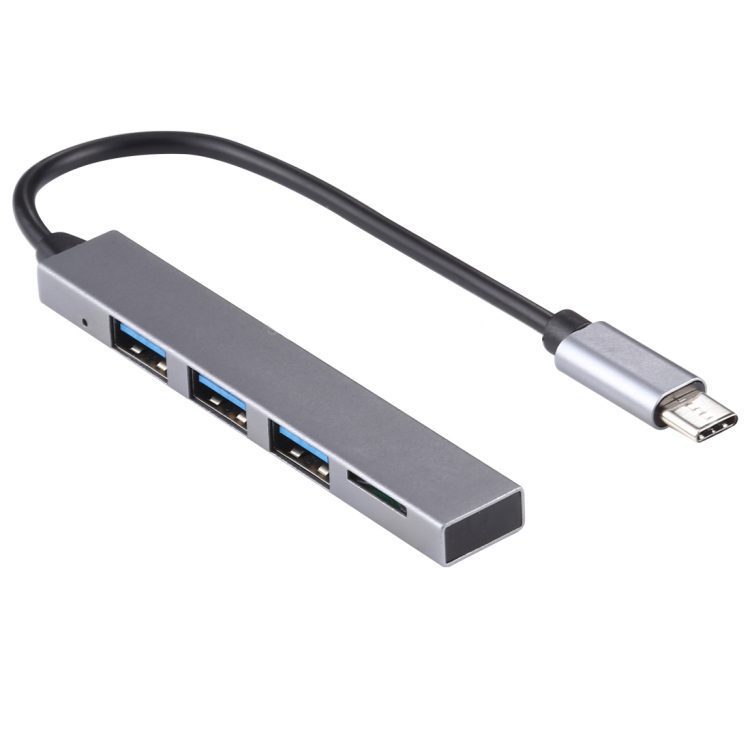 Hub USB C con 3 puertos USB 3.0 y lector SD - Imagen 2
