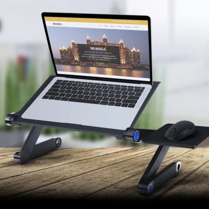 Mesa para Notebook cama plegable con ventilador - Imagen 8