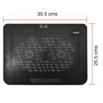 Ventilador notebook Base 2 ventiladores NW-638F - Imagen 2