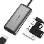 Adaptador USB C a HDMI y USB 3.0 Vention