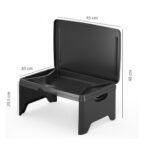 Mesa Notebook portátil plegable cama pupitre maleta - Imagen 4