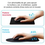 Mouse Pad con gel ergonómico para mouse - Imagen 3