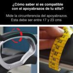 Mouse Pad Ergonómico soporte apoya Brazo silla - Imagen 7