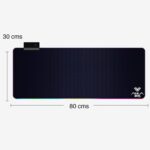 Mouse Pad RGB Led XL Gamer 80 x 30 cms Aula - Imagen 4