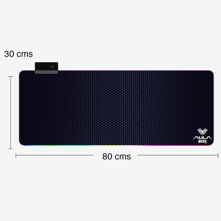 Mouse Pad RGB Led XL Gamer 80 x 30 cms Aula - Imagen 4