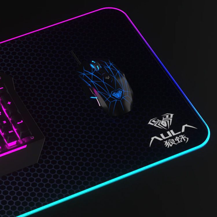 Mouse Pad RGB Led XL Gamer 80 x 30 cms Aula - Imagen 6