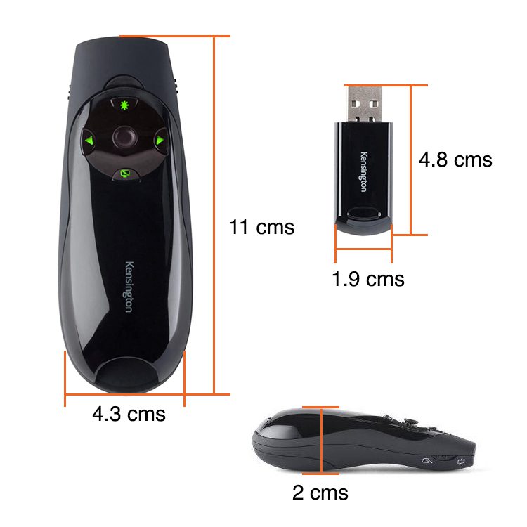 Presentador de diapositivas láser verde 50 mts - Imagen 3