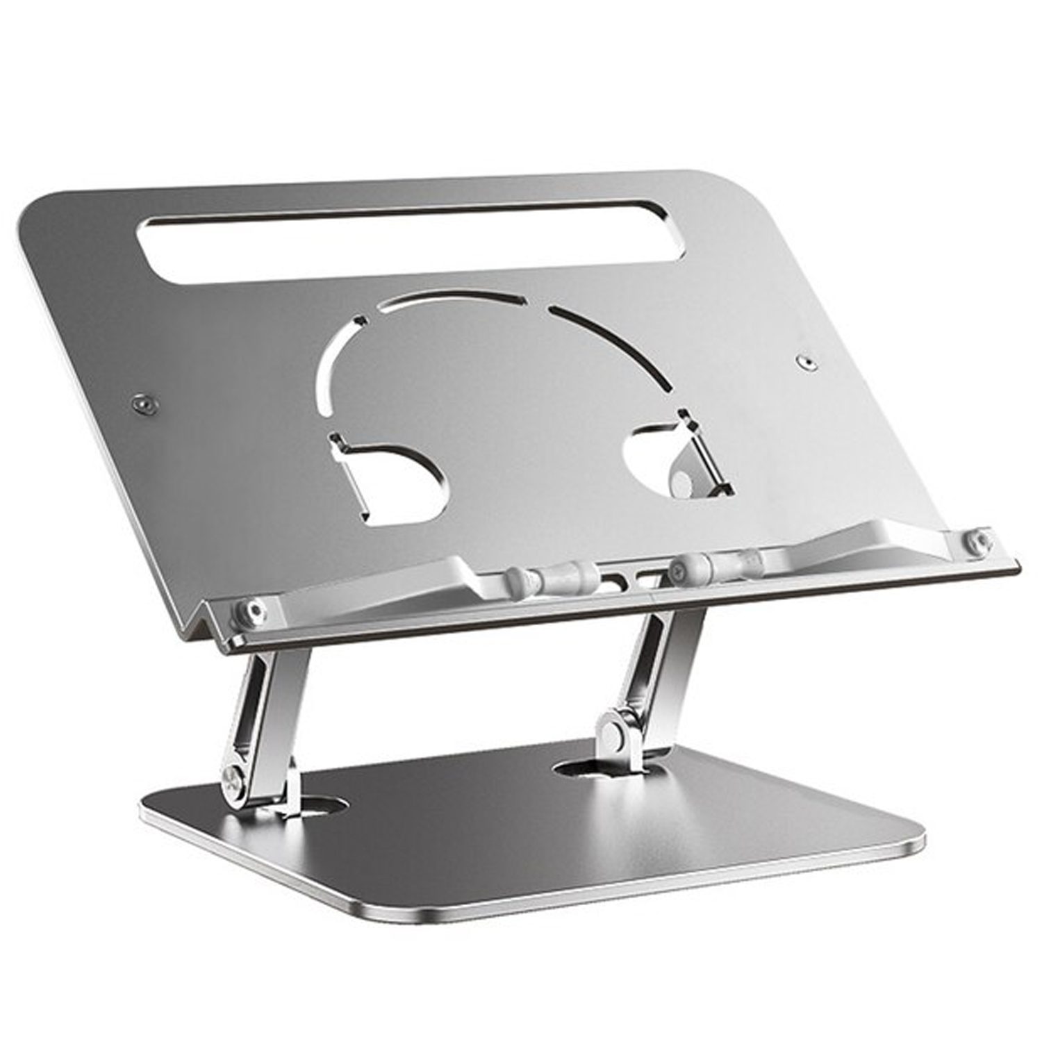 Mesa Notebook soporte libros lectura aluminio - Imagen 1