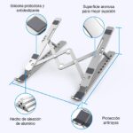 Soporte Plegable Notebook y Mac Aluminio 14" NW-A11 - Imagen 5