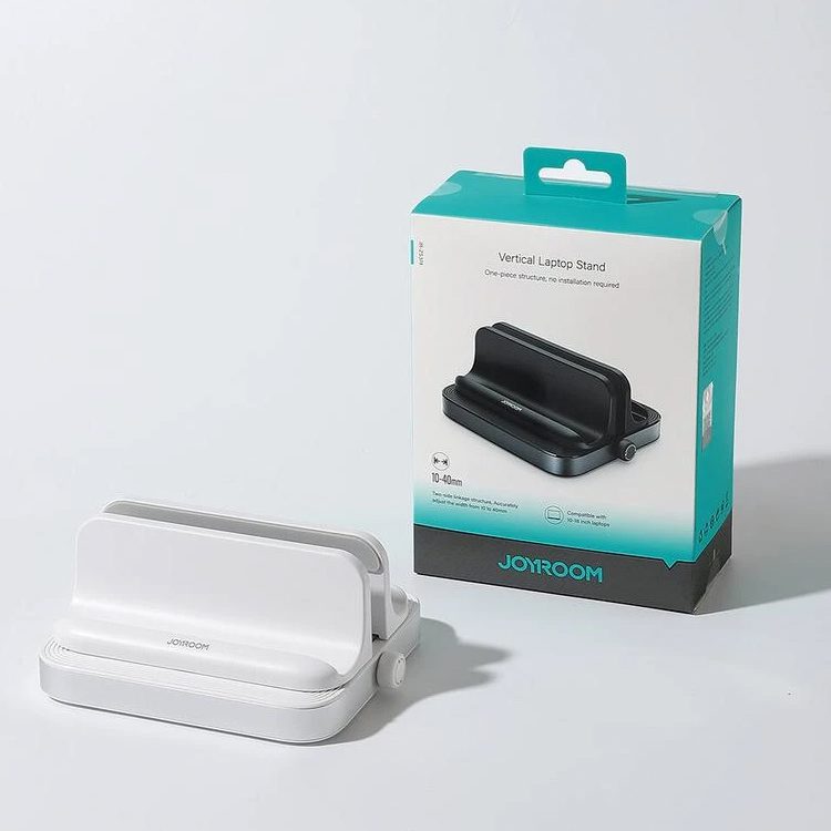 Soporte vertical Notebook Macbook ajustable escritorio - Imagen 2