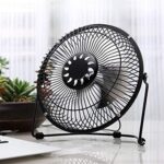 Ventilador USB Escritorio XL 19 cms metálico - Imagen 3