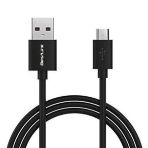 Cable Micro USB a USB 1 metro negro