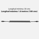 Cable USB C a USB C Retráctil cordón 1.8 mts - Imagen 3