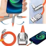 Cable USB C a USB giratorio 180º hasta 60W - Imagen 3