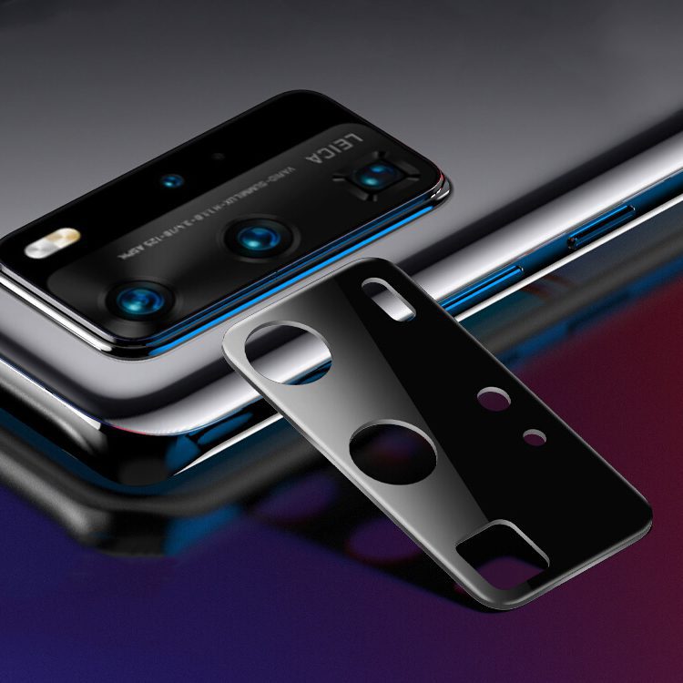 Protector Lente Cámara Huawei P40 Aluminio negro - Imagen 5