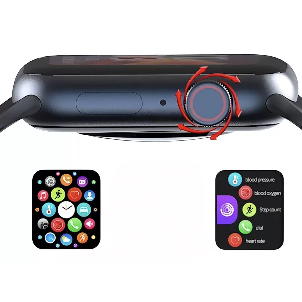 SmartWatch Reloj inteligente Negro T900 Pro Max - Imagen 2