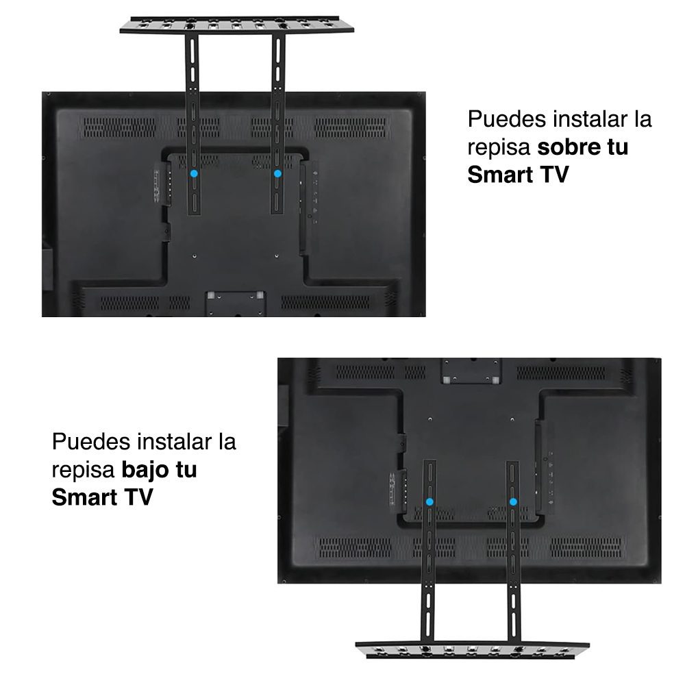 Repisa TV Vesa Soporte Barra Sonido Deco SoundBar - Imagen 3