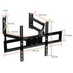 Soporte TV esquina esquinero muro hasta 70" - Imagen 3