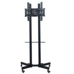 Soporte TV vertical con ruedas con ruedas 65" - Imagen 6