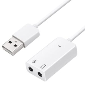 Tarjeta De Sonido USB Interfaz audio USB