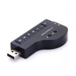 Tarjeta de sonido Audio USB Micrófono Audífonos 8.1ch - Imagen 3