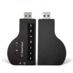 Tarjeta de sonido Audio USB Micrófono Audífonos 8.1ch - Imagen 5