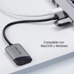 Tarjeta de sonido USB Externa Audio HiFi - Imagen 5