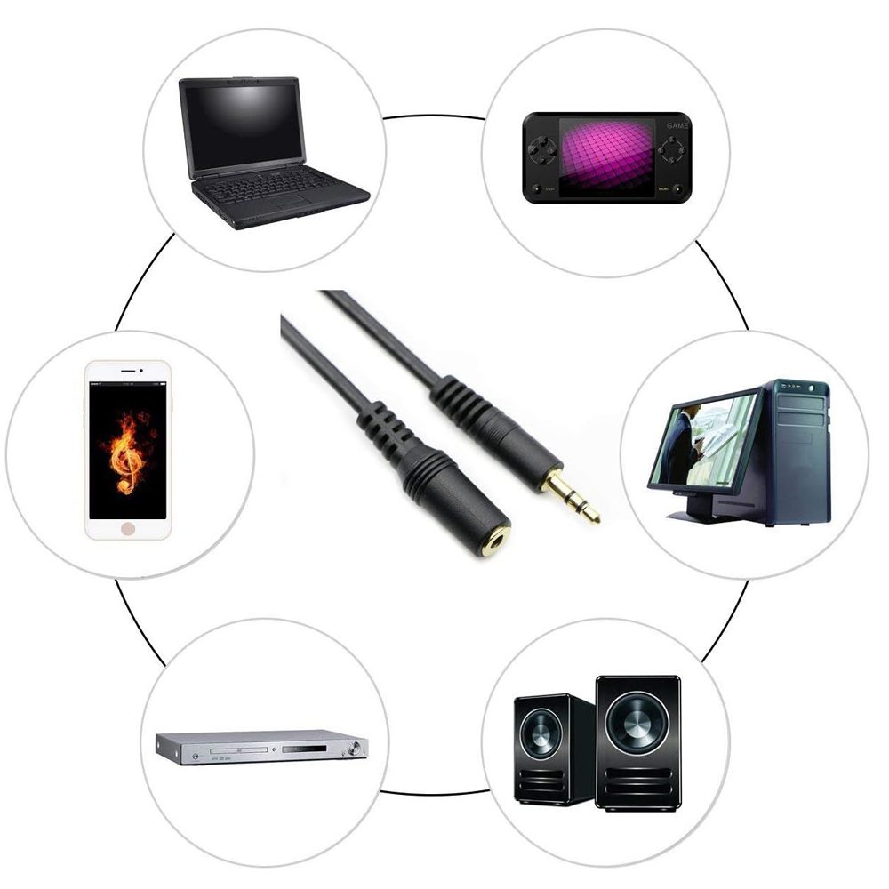 Extensión 5 metros cable alargador audífonos - Imagen 3